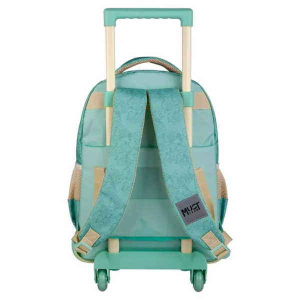 School Trolley Backpack Must Team Flower Dress