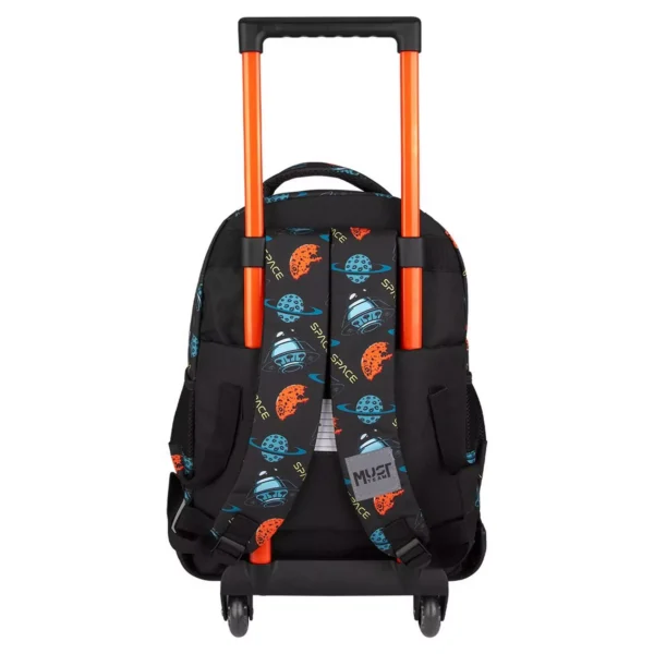School Trolley Backpack Must Team Xpression Spaceship