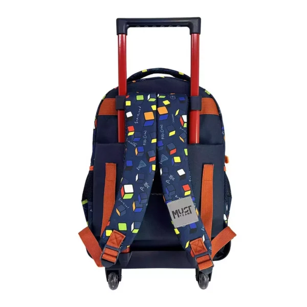 School Trolley Backpack Must Team Think Different