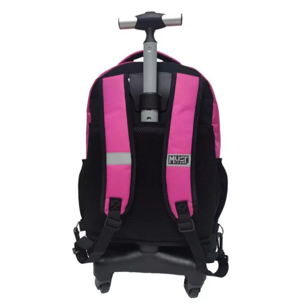 School Trolley Backpack Must Team Xpression Pink
