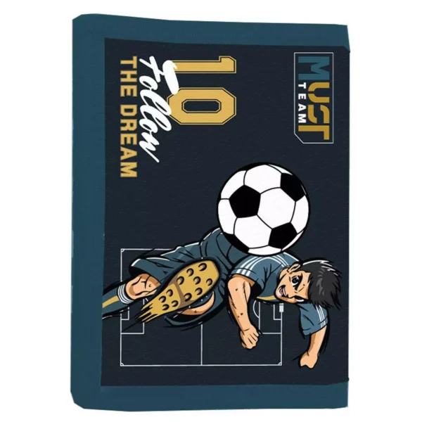 Πορτοφόλι Must Team Football με Μπρελόκ Σετ Δώρου