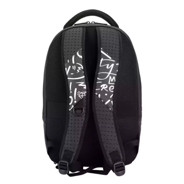 Teen Backpack Must Team Art Flute Letter Doodle 1 Main Case
