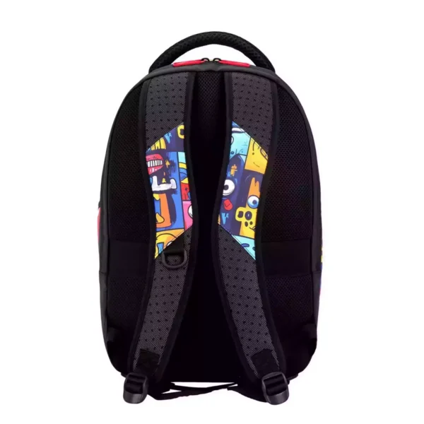 Teen Backpack Must Team Art Trendy Emoticons 1 Main Case