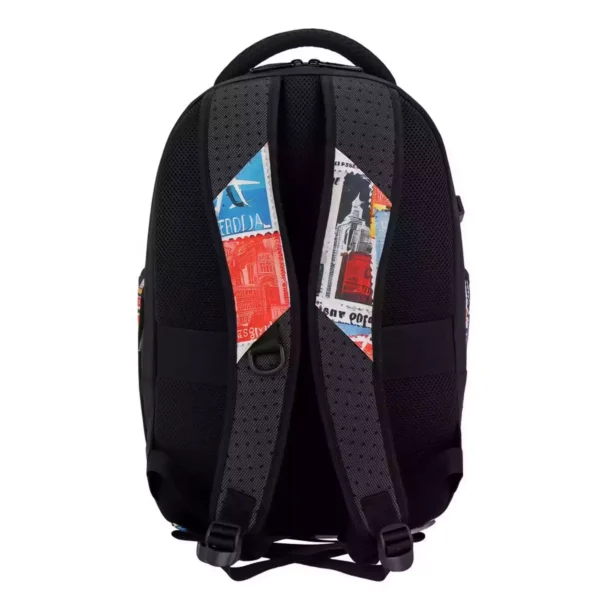 Teen Backpack Must Team Art Postage Stamps 1 Main Case
