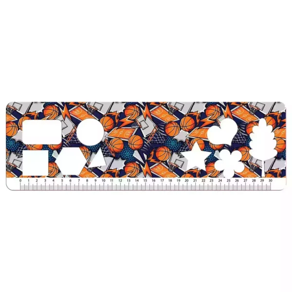 Coloring Block Must Team Basketball - Football with Stickers-Stencils-2 Coloring Pages