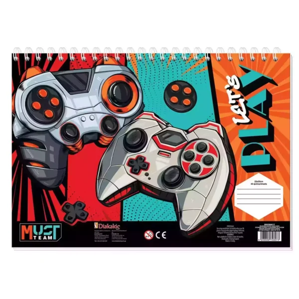 Coloring Block Must Team Basketball - Let’s Play with Stickers-Stencils-2 Coloring Pages