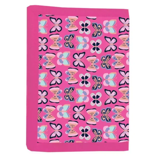 Wallet Must Team Butterfly with Keychain Gift Set