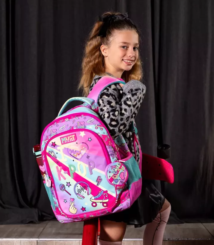 Σχολική τσάντα πλάτης Must Team I Love K-Pop