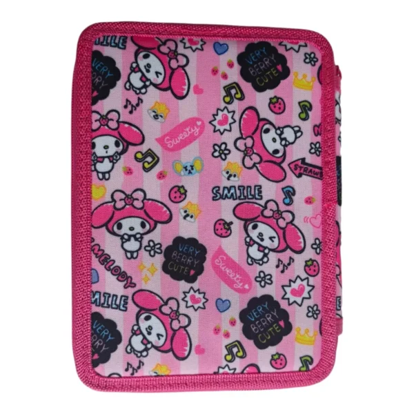 Σχολική Κασετίνα Διπλή Γεμάτη My Melοdy