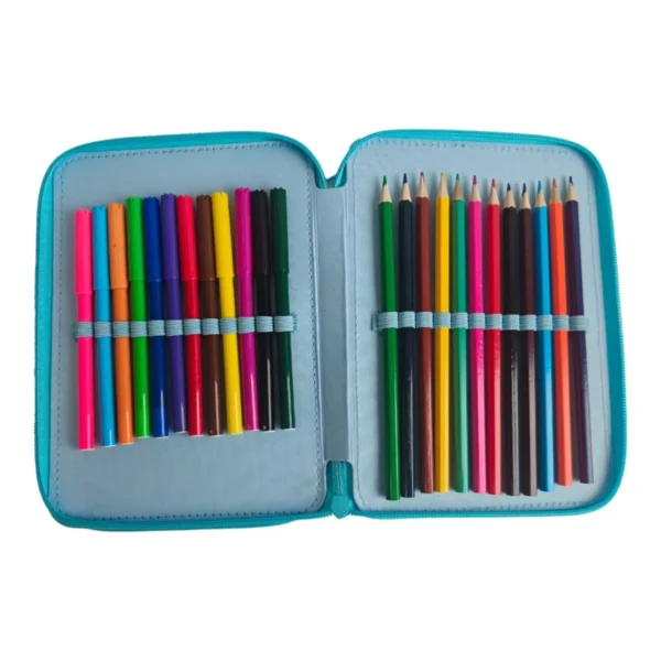 Σχολική Κασετίνα Διπλή Γεμάτη Cinamoroll