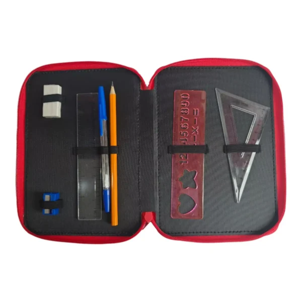 Σχολική Κασετίνα Διπλή Γεμάτη Spider - Man Red