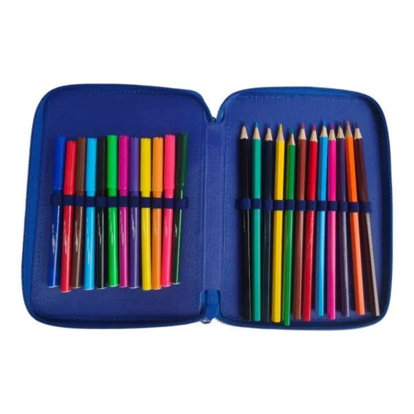 Σχολική Κασετίνα Διπλή Γεμάτη Spider - Man Web