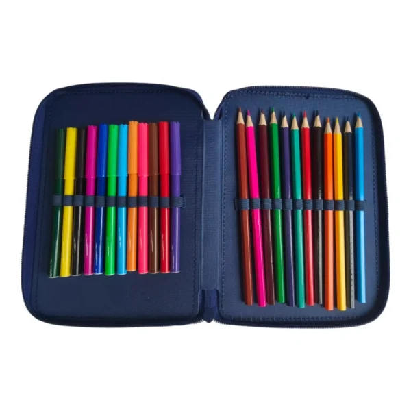 Σχολική Κασετίνα Διπλή Γεμάτη Spider - Man NYC Hero