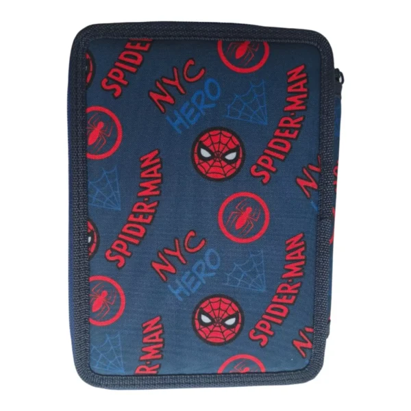 Σχολική Κασετίνα Τριπλή Γεμάτη Spider - Man NYC Hero