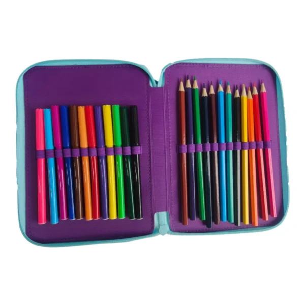 Σχολική Κασετίνα Διπλή Γεμάτη Disney Frozen