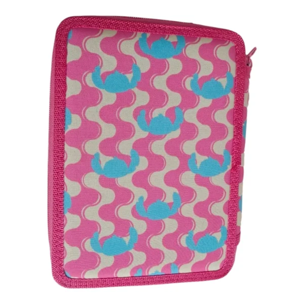 Σχολική Κασετίνα Διπλή Γεμάτη Disney Stitch