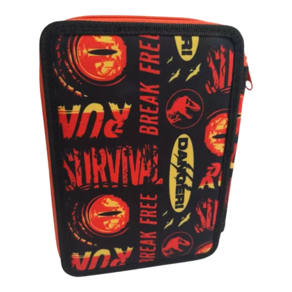 Σχολική Κασετίνα Διπλή Γεμάτη Jurassic World