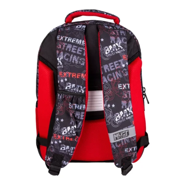 Σχολική Τσάντα Πλάτης Δημοτικού Must Team Bike