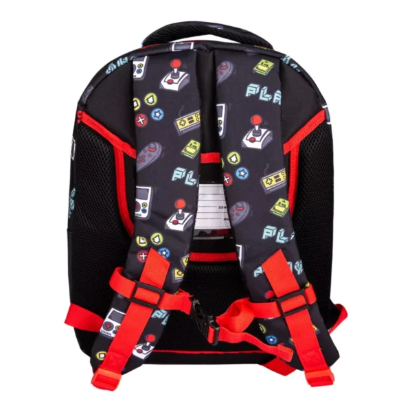 Σχολική Τσάντα Πλάτης Δημοτικού Must Team Multi Game 4 Θήκες