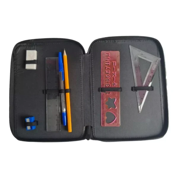 Σχολική Κασετίνα Διπλή Γεμάτη Must Team Game Pad