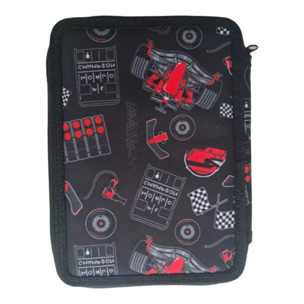 Σχολική Κασετίνα Διπλή Γεμάτη Must Team Formula