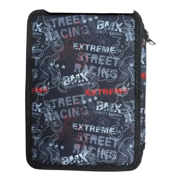 Σχολική Κασετίνα Διπλή Γεμάτη Must Team Bike