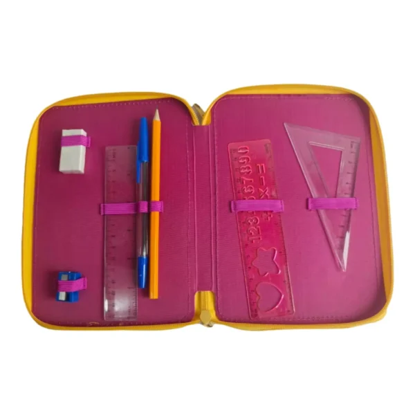 Σχολική Κασετίνα Διπλή Γεμάτη Must Team Butterfly Follow Your Dreams