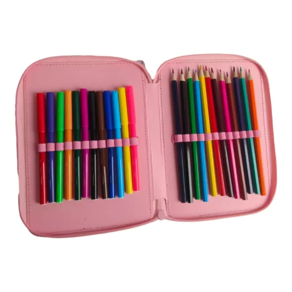 Σχολική Κασετίνα Διπλή Γεμάτη Must Team Unicorn