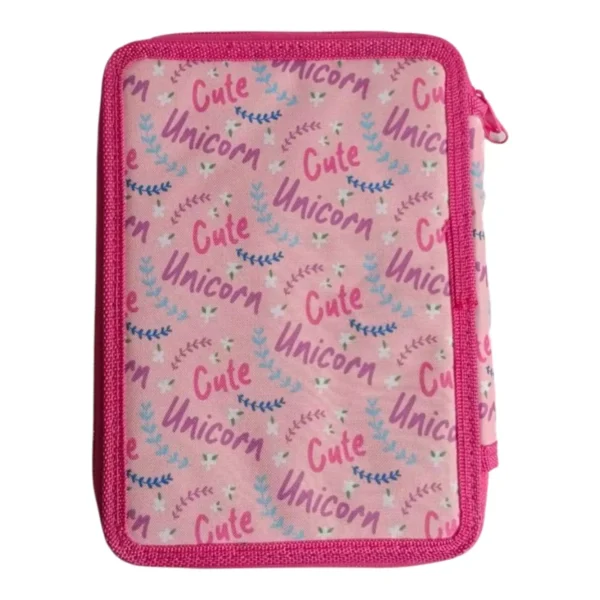 Σχολική Κασετίνα Διπλή Γεμάτη Must Team Girl - Unicorn
