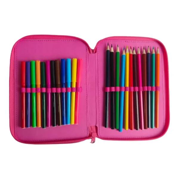 Σχολική Κασετίνα Διπλή Γεμάτη Must Team Girl - Unicorn