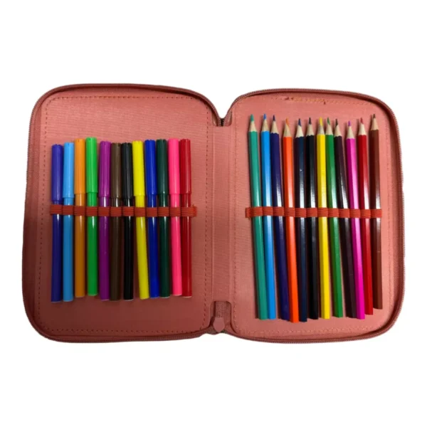 Σχολική Κασετίνα Διπλή Γεμάτη Must Team Romantic Fairy