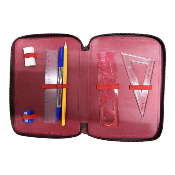 Σχολική Κασετίνα Διπλή Γεμάτη Must Team Girl In Winter With Fur