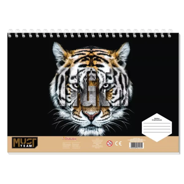 Μπλοκ Ζωγραφικής Must Team Jungle