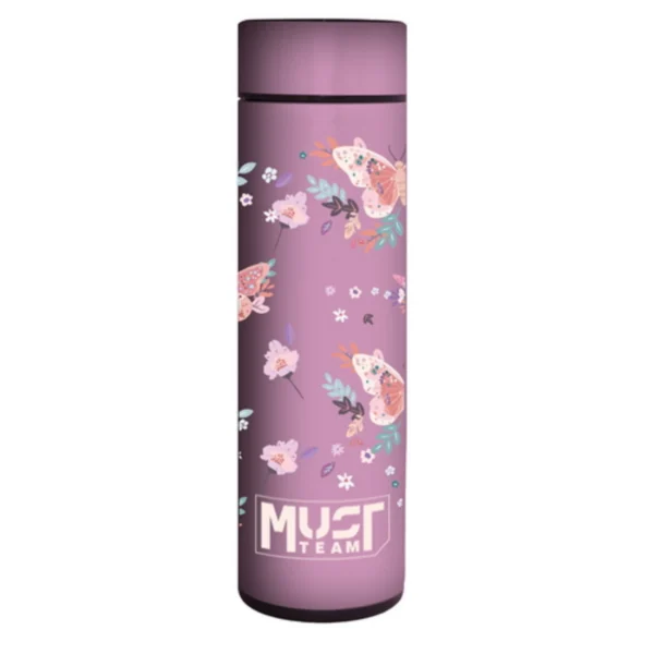 Θερμός Ανοξείδωτο Must Team Πεταλούδες 500 ml με LED ένδειξη θερμοκρασίας