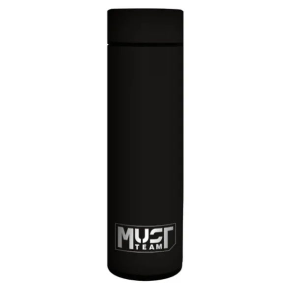 Θερμός Ανοξείδωτο Must Team Μαύρο 500 ml με LED ένδειξη θερμοκρασίας