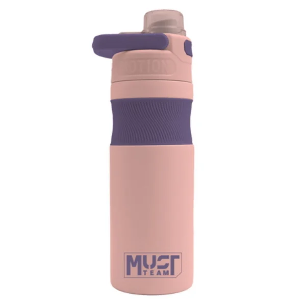Θερμός Ανοξείδωτο Must Team Ροζ Απαλό - Μωβ 500 ml