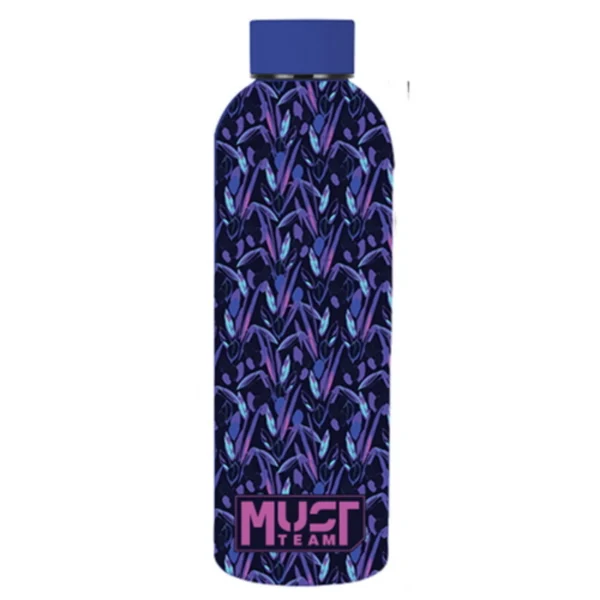 Θερμός Ανοξείδωτο Must Team Purple Design 500 ml