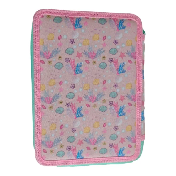 Σχολική Κασετίνα Διπλή Γεμάτη Must Team Pink Unicorn