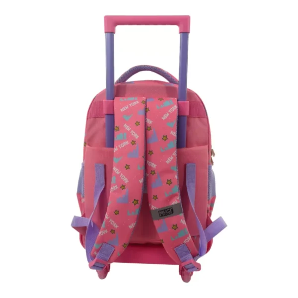 Σχολική Τσάντα Τρόλεϊ Δημοτικού Must Team Blue Hair Girl