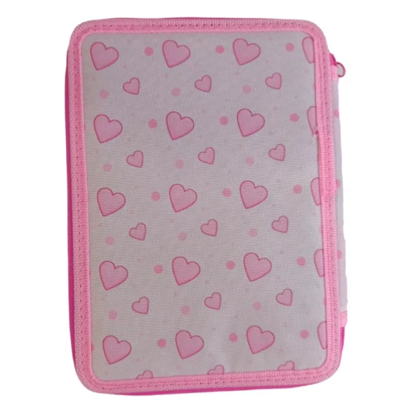 Σχολική Κασετίνα Διπλή Γεμάτη Must Team Compact Endless Love