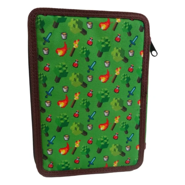 Σχολική Κασετίνα Διπλή Γεμάτη Must Team Compact Video Game