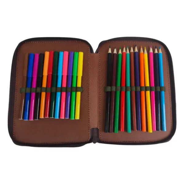 Σχολική Κασετίνα Διπλή Γεμάτη Must Team Compact Video Game