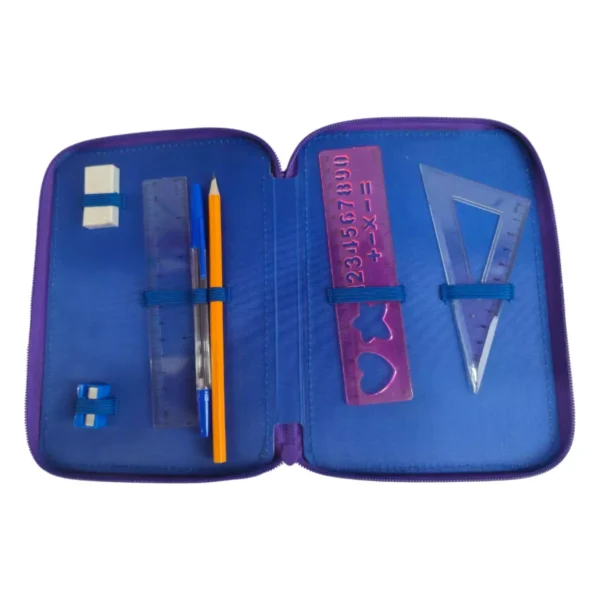 Σχολική Κασετίνα Διπλή Γεμάτη Must Team Compact Butterfly