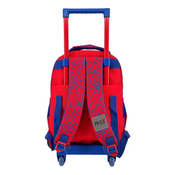 Σχολική Τσάντα Τρόλεϊ Δημοτικού Spider-Man Red