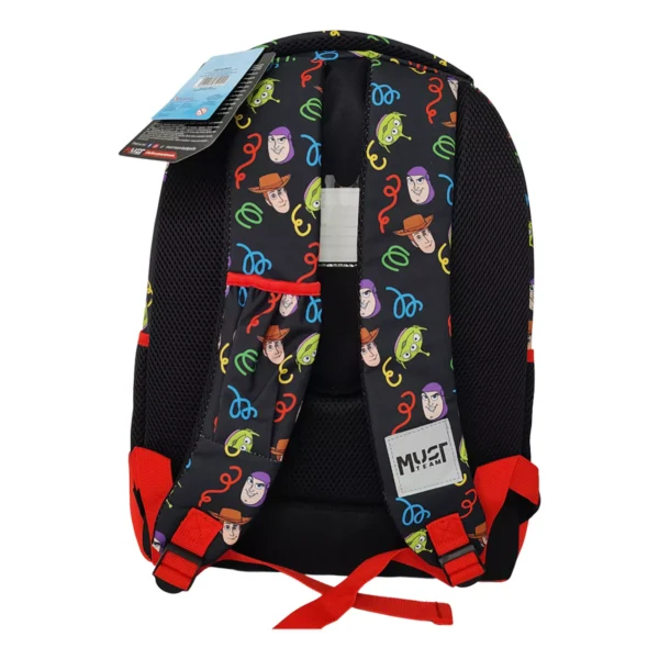 Σχολική Τσάντα Πλάτης Δημοτικού Toy Story Buzz Black
