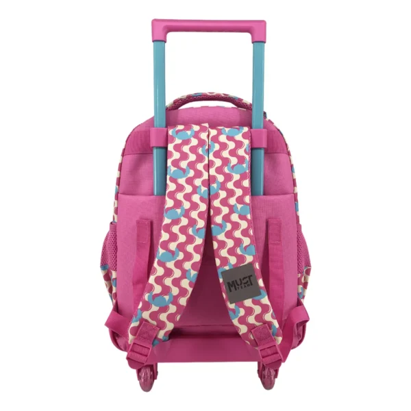 Σχολική Τσάντα Τρόλεϊ Δημοτικού Disney Stitch Pink