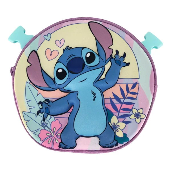 Τσάντα Πλάτης Νηπίου Disney Stitch Must Team με Αποσπώμενο Τσαντάκι Μέσης - Ώμου