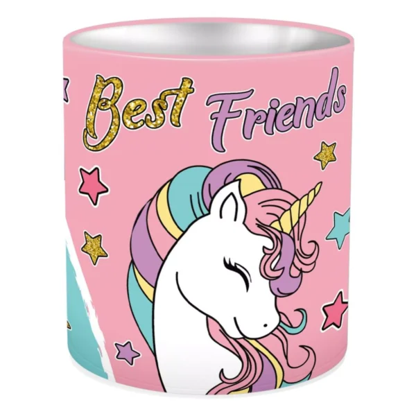 Pencil Holder Must Team Metal for Boys and Girls 10x11 4 Designs