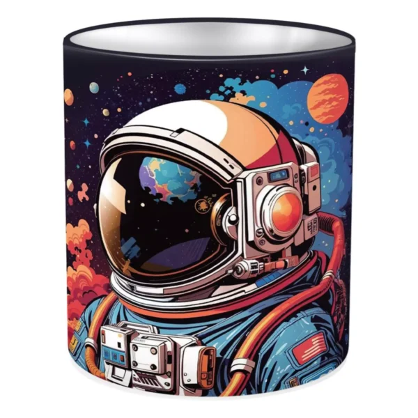 Pencil Holder Must Team Metal for Boys and Girls 10x11 4 Designs