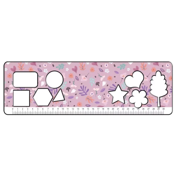 Painting Block Must Team Romantic Fairy - Butterfly Lilac with Stickers-Stencils- 2 Coloring Pages 2 Designs